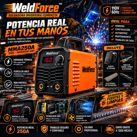 WeldForce™ | Potencia Profesional para Cada Soldadura